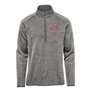 MEN'S YOSEMITE 1/2 ZIP PULLOVER - GRANITE HEATHER with Boxed MacDon-CF33018