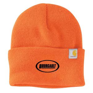 CARHARTT® WATCH CAP 2.0 - BRITE ORANGE with Bourgault One Color - 2024-CF32995