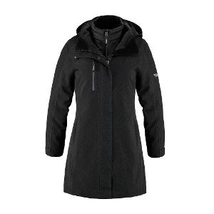 Apex - Ladies 3 in 1 Jacket - Black with Major Drilling 3.25"W-CF33853