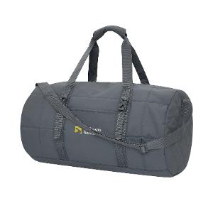 KOI® MATTE QUILTED BARREL DUFFEL 27L - STORM GREY with Sigfusson Northern-CF35630