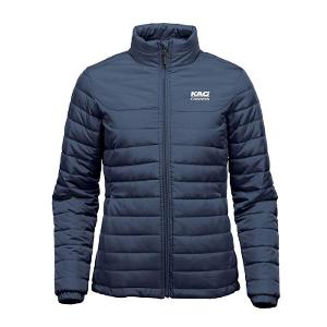 WOMEN'S NAUTILUS QUILTED JACKET NV with KAG Embroidery-CF33997