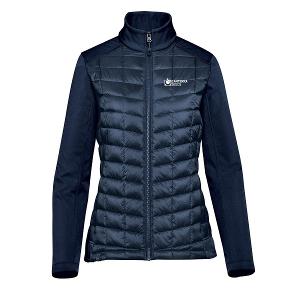 WOMEN'S APPALACHIAN THERMAL SOFTSHELL JACKET -MIDNIGHT with Canterra Seeds - Horizontal -CF32623