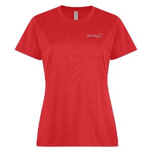 ATC 24EVER™ RING SPUN COTTON LADIES' TEE- RED with TransX - 3"W-CF35217