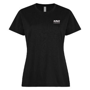 ATC 24EVER™ RING SPUN COTTON LADIES- BLACK with KAG - FusionX-CF34819