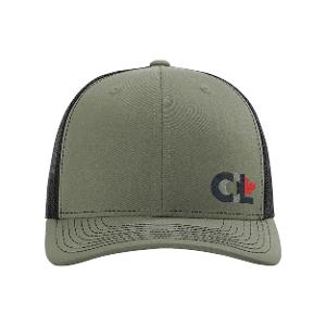 Richardson Snapback Trucker Cap - LD/BK with CCL-CF35233