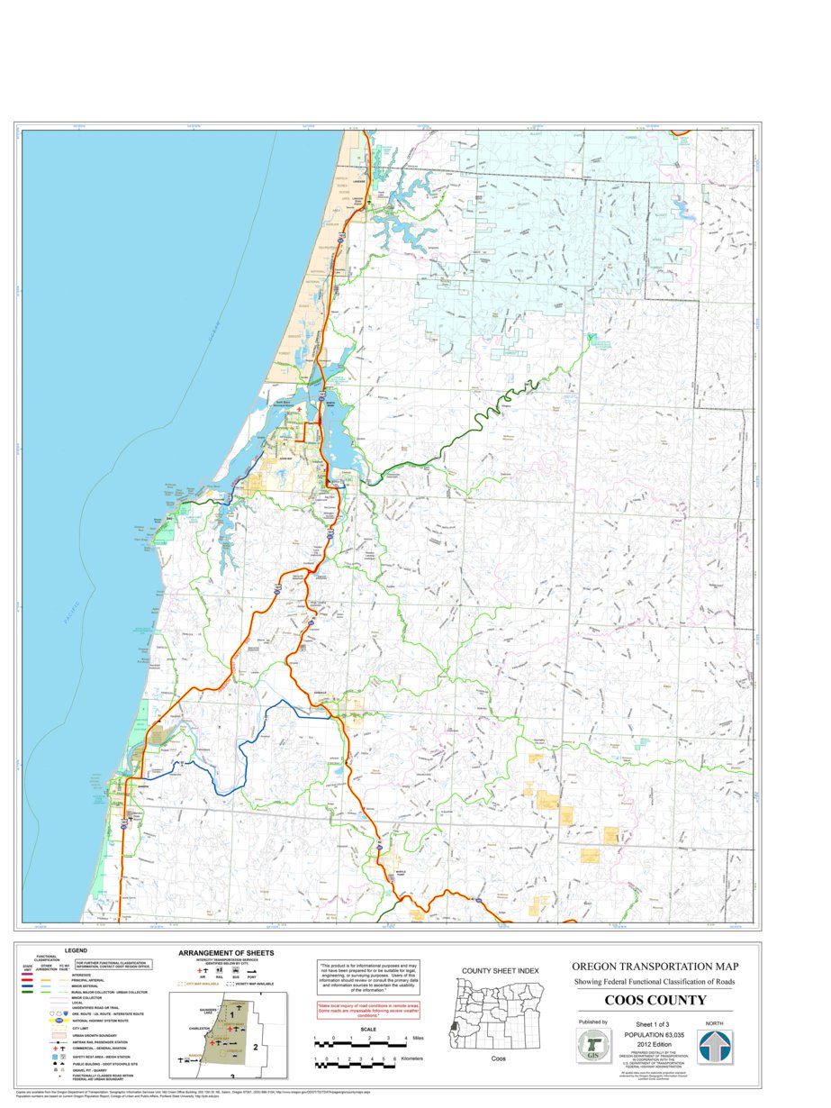 Coos County Gis Map Coos County Sheet 1 - Avenza Systems Inc. - Avenza Maps