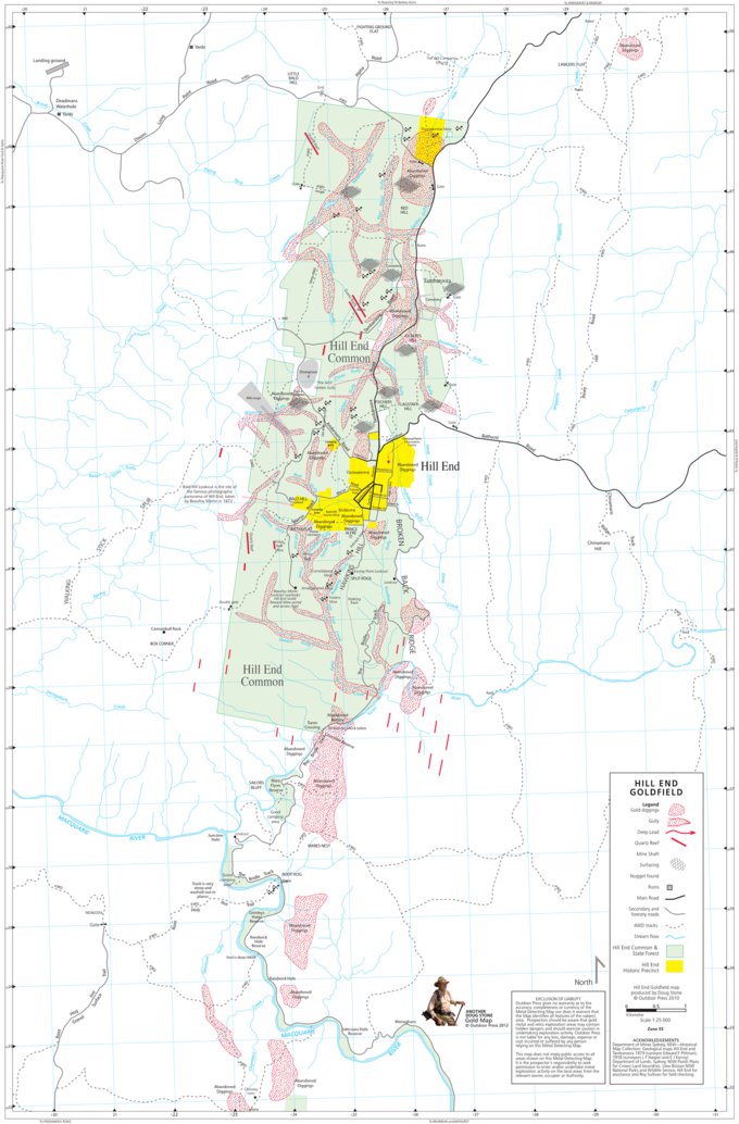 Nsw Gold Atlas Doug Stone Gold Maps Avenza Maps