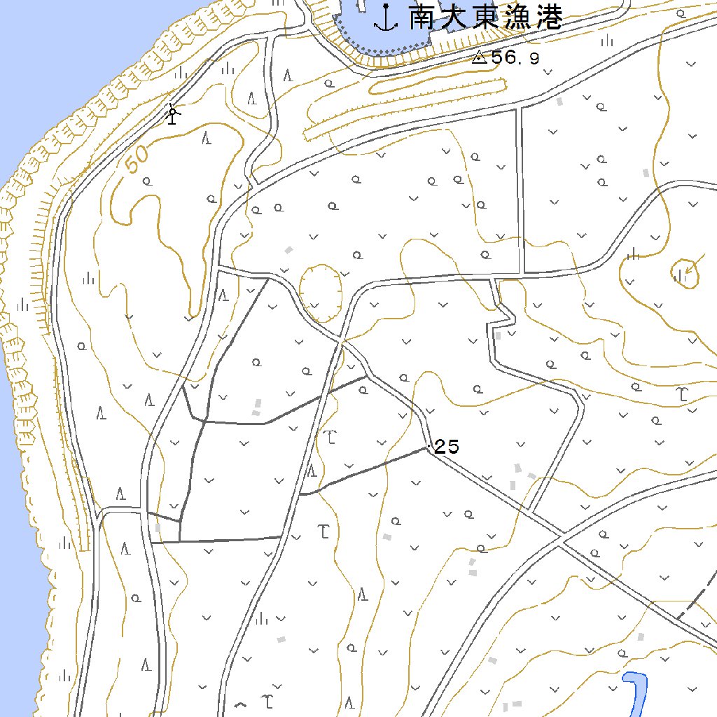 3161 南大東島 みなみだいとうじま Minamidaitojima 地形図 Pacific Spatial Solutions Inc Avenza Maps