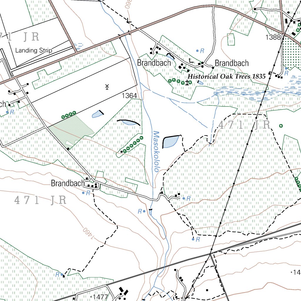 Topographical Map 2528da Cullinan 2528Da Cullinan - Chief Directorate: National Geo-Spatial Information -  Avenza Maps