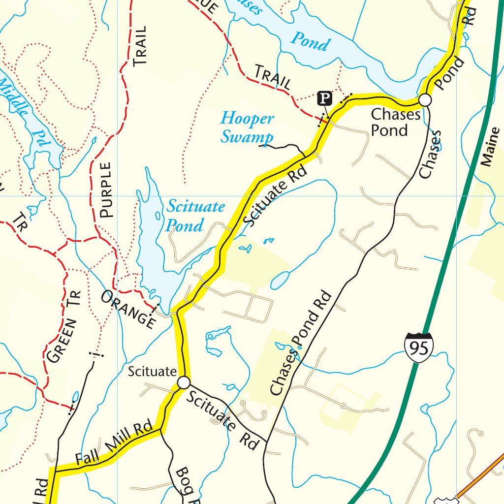 Mt Agamenticus Trail Map Mt Agamenticus 2022 - Map Adventures Llc - Avenza Maps