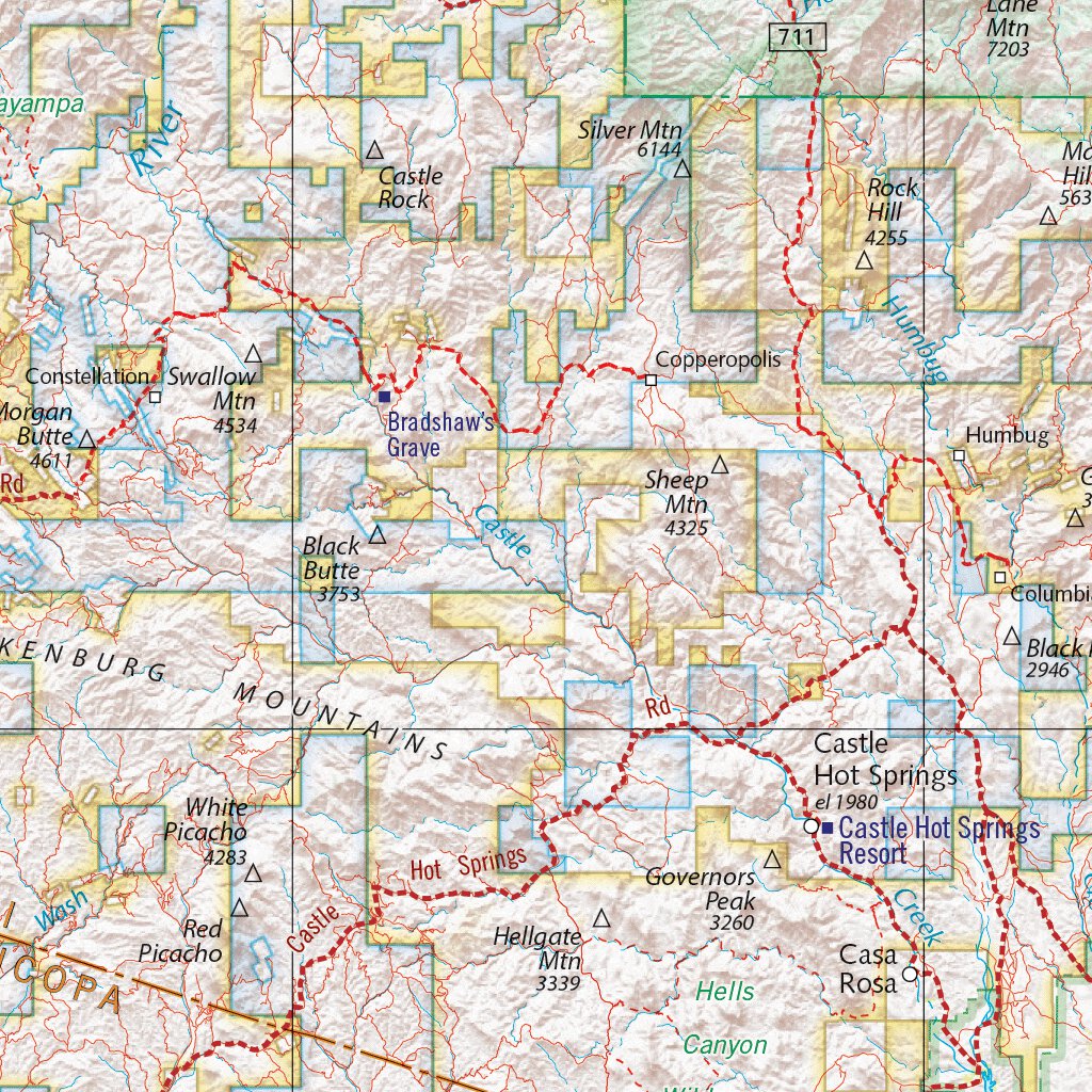 Arizona Atlas Landscape Maps Benchmark Maps Avenza Maps