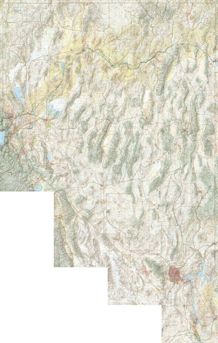 Nevada Atlas Landscape Maps Benchmark Maps Avenza Maps