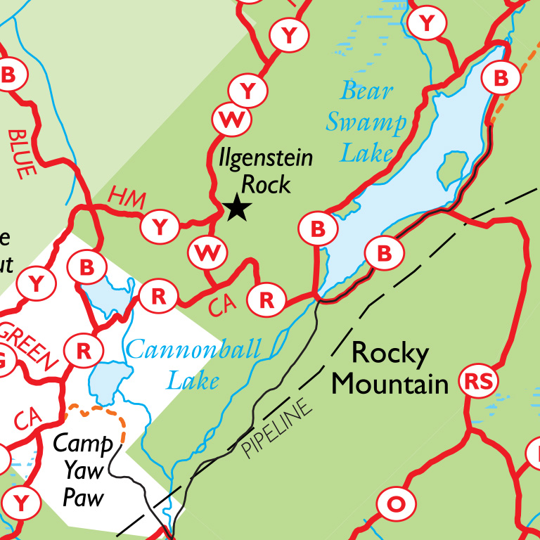 Ramapo Mountain State Forest Trail Map Ramapo Mountain State Forest - Nj State Parks - New York-New Jersey Trail  Conference - Avenza Maps