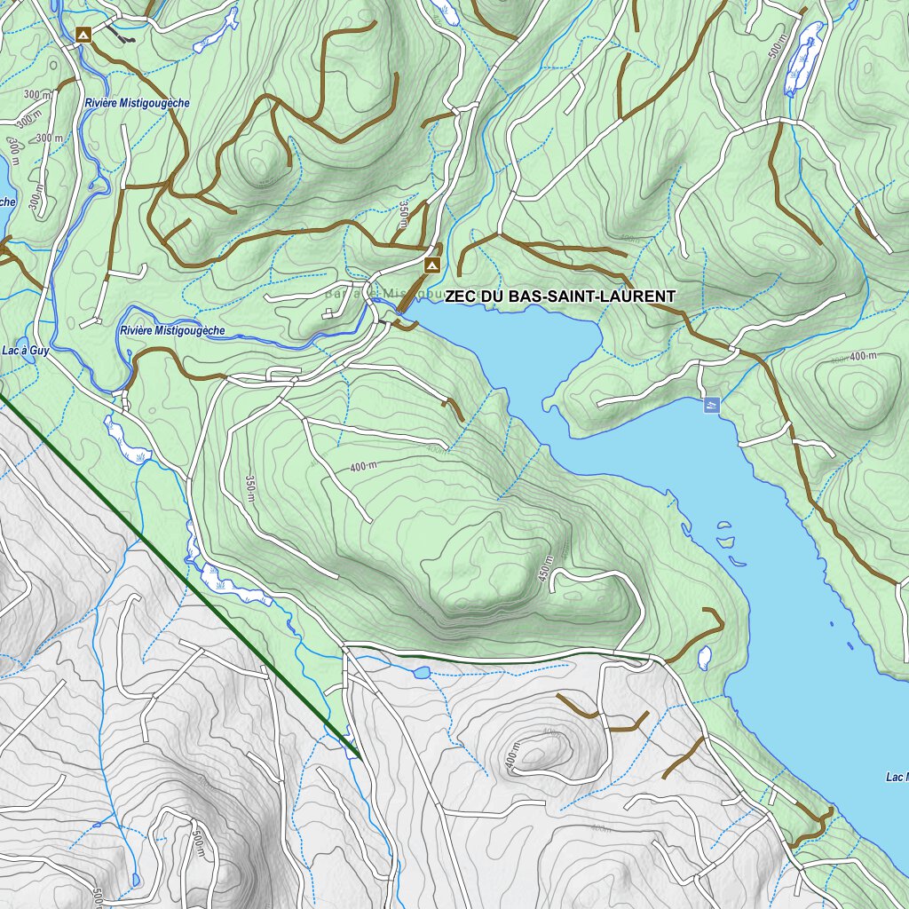 Zec Bas Saint Laurent 2021 Zecs Quebec Avenza Maps Zec Bas Saint Laurent 2021 Zecs Quebec Avenza Maps