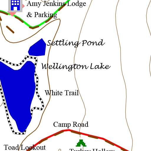 Camp Cutler GeoPDF Trails Map Volunteer with BSA Avenza Maps