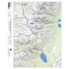 Grand Teton Topographic Map Grand Teton, Wyoming 7.5 Minute Topographic Map - Apogee Mapping, Inc. -  Avenza Maps