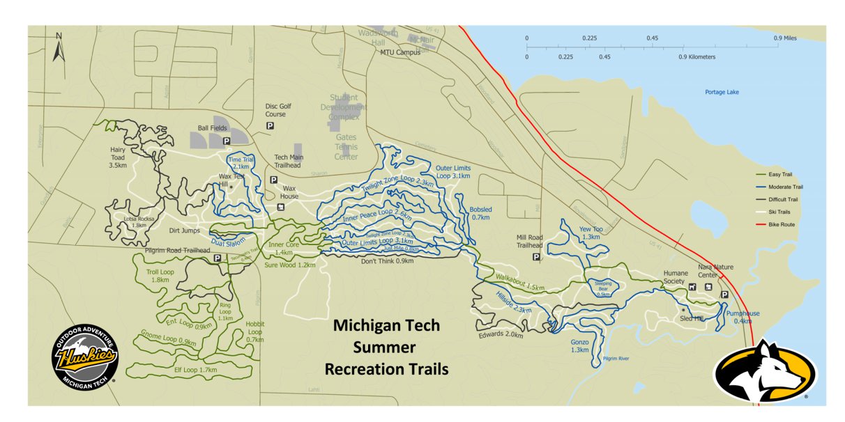 Michigan Tech Trails Summer Eric Isaacs Consulting Avenza Maps