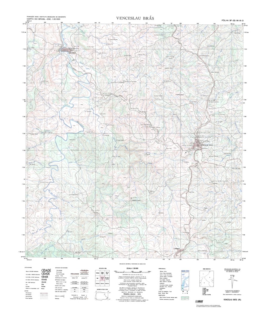 Wenceslau Braz Engesat International Avenza Maps
