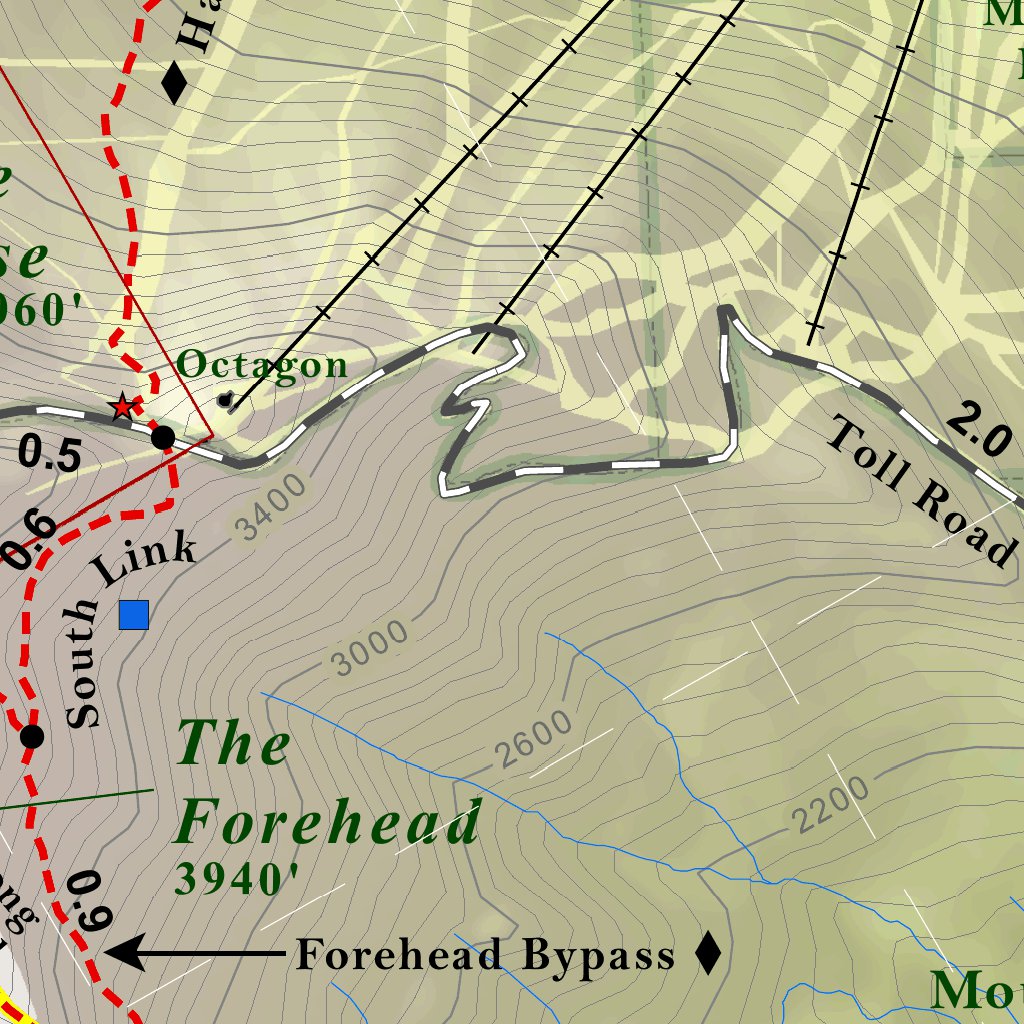 Mt Mansfield Trail Map Mt. Mansfield And The Worcester Range Hiking Trail Map - Green Mountain  Club - Avenza Maps