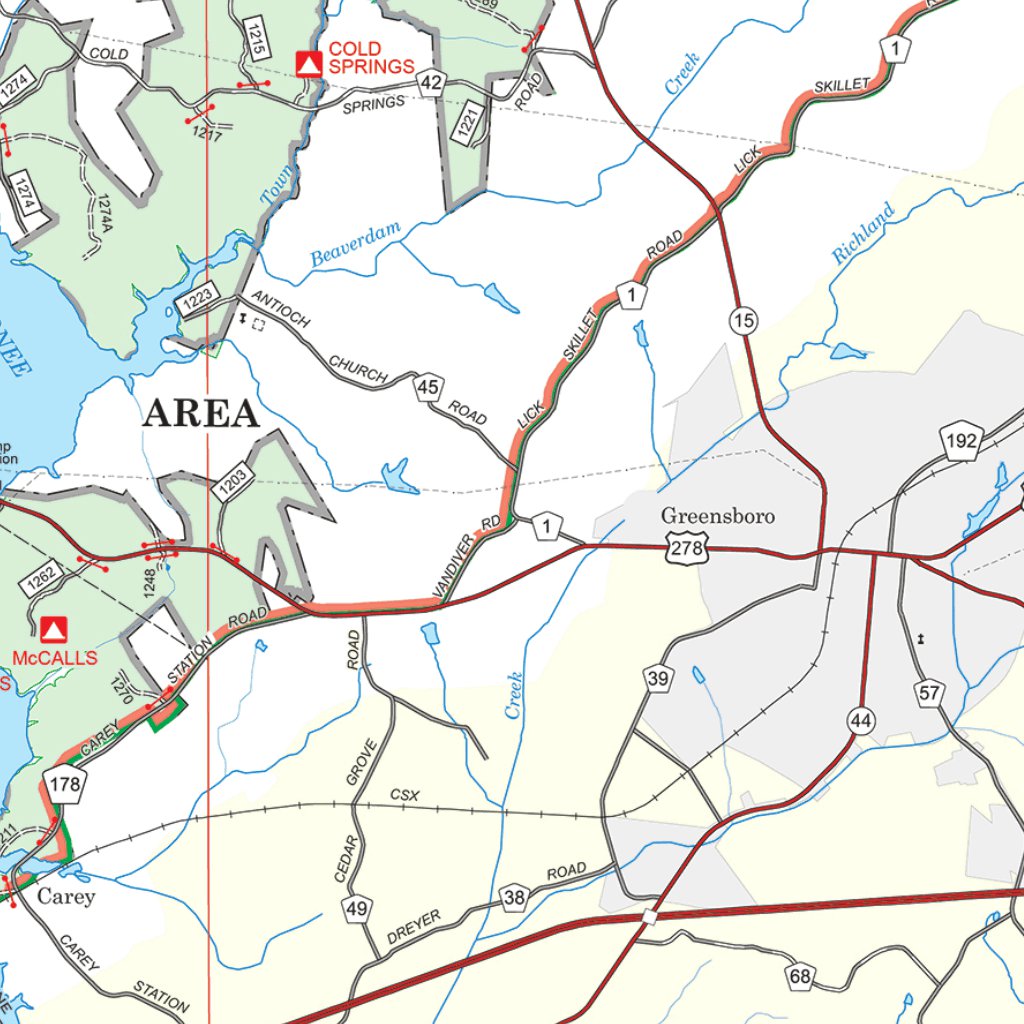 Oconee National Forest Maps