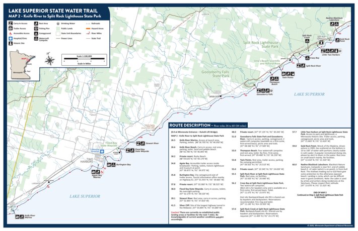 lake superior trail map
