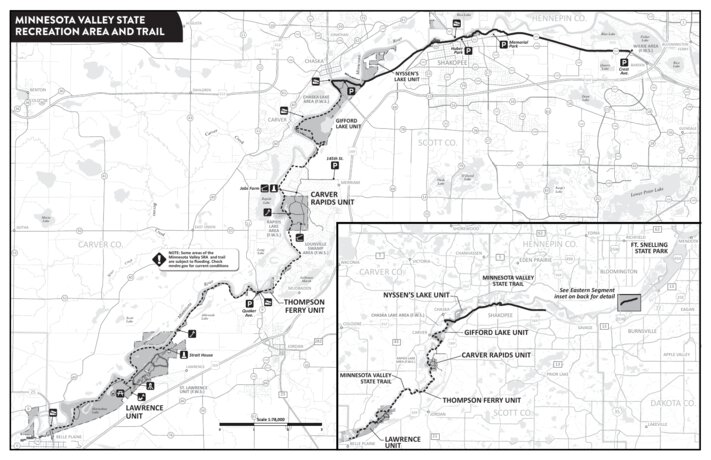 Minnesota Valley State Recreation Area Map Minnesota Valley State Recreation Area - West Segment - Minnesota  Department Of Natural Resources - Avenza Maps