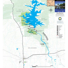 Lower Mountain Fork River Map Mountain Fork River - Fish Oklahoma - Map The Xperience - Avenza Maps