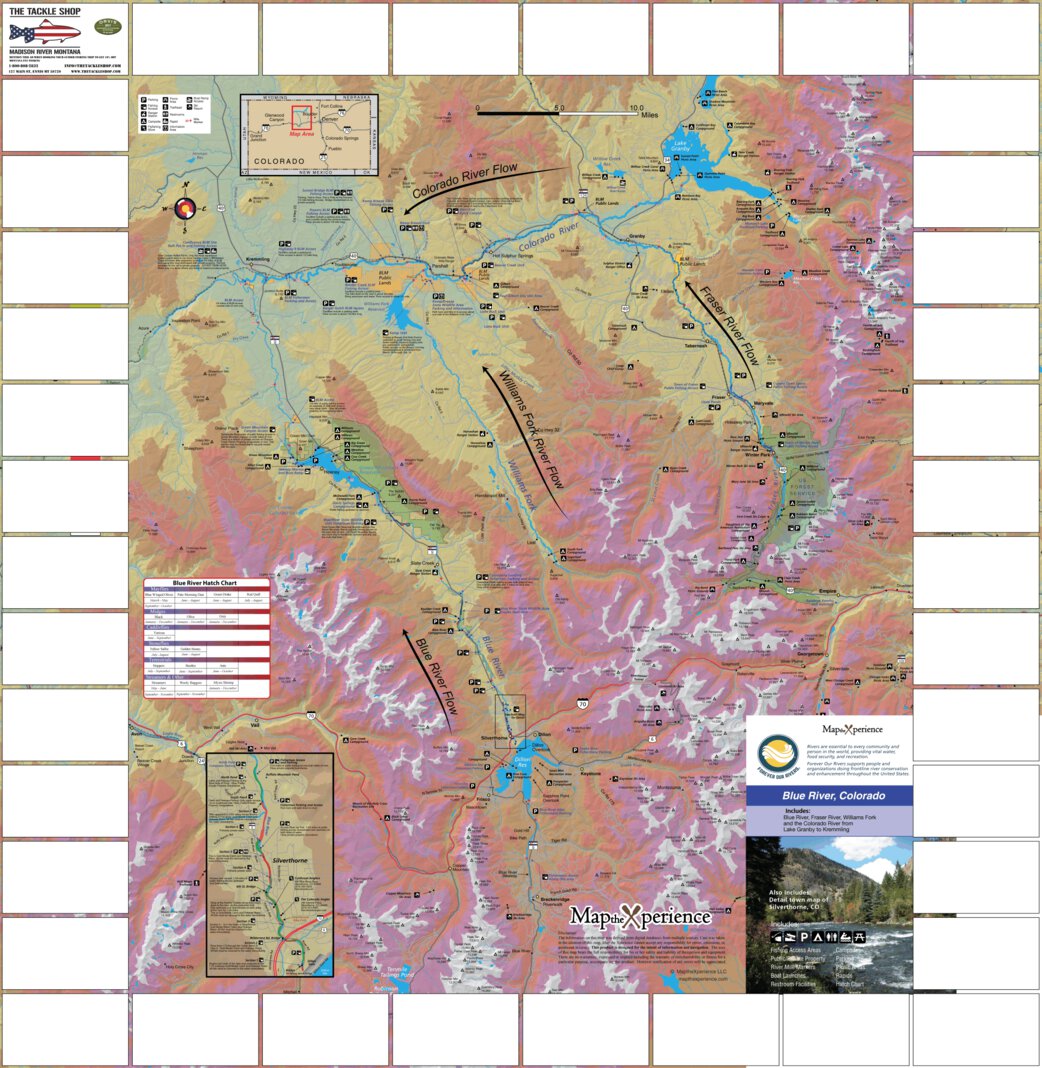 Blue River Colorado Map Blue River - Fish Colorado - Map The Xperience - Avenza Maps
