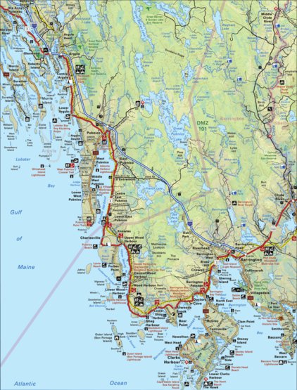 Barrington Nova Scotia Map Map02 Barrington - Nova Scotia Backroad Mapbook - Backroad Mapbooks -  Avenza Maps
