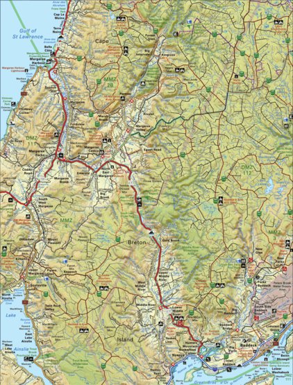 Baddeck Nova Scotia Map Map49 Baddeck - Nova Scotia Backroad Mapbook - Backroad Mapbooks - Avenza  Maps