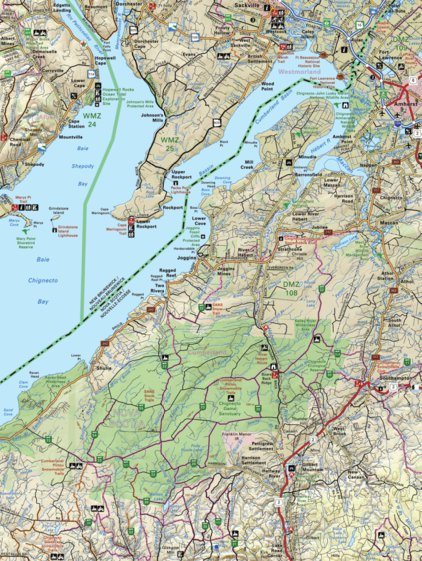 Map Of Sackville Nb Map14 Sackville - New Brunswick - Backroad Mapbooks - Avenza Maps