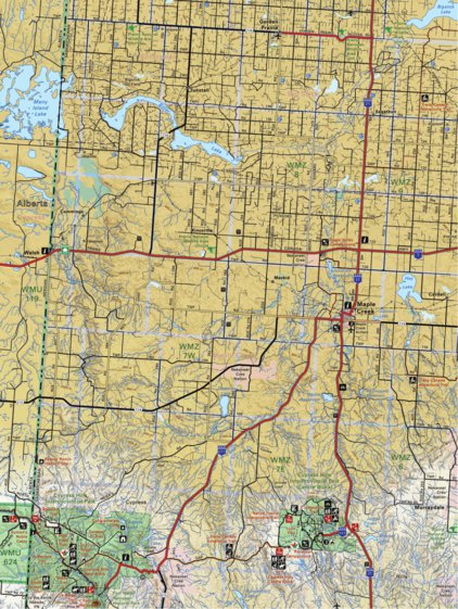 Maple Creek Saskatchewan Map Map12 Maple Creek - Saskatchewan - Backroad Mapbooks - Avenza Maps