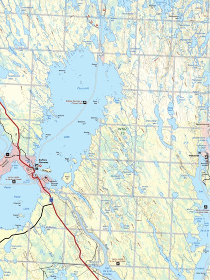 Buffalo Narrows Saskatchewan Map Map108 Buffalo Narrows - Saskatchewan - Backroad Mapbooks - Avenza Maps