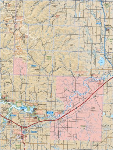Pincher Creek Alberta Map Wmu 302 Pincher Creek Alberta Hunting Topo Map Bundle - Backroad Mapbooks -  Avenza Maps