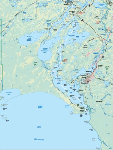Norway House Manitoba Map Map68 Norway House - Manitoba Backroad Mapbooks - Backroad Mapbooks -  Avenza Maps