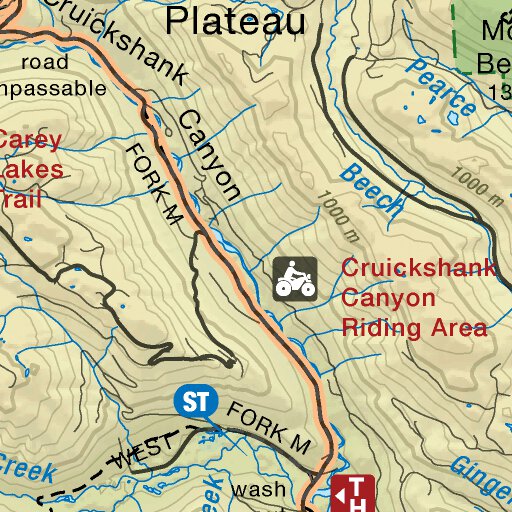 Forbidden Plateau Trail Map Forbidden Plateau Strathcona Park Recreation Map - Backroad Mapbooks -  Avenza Maps