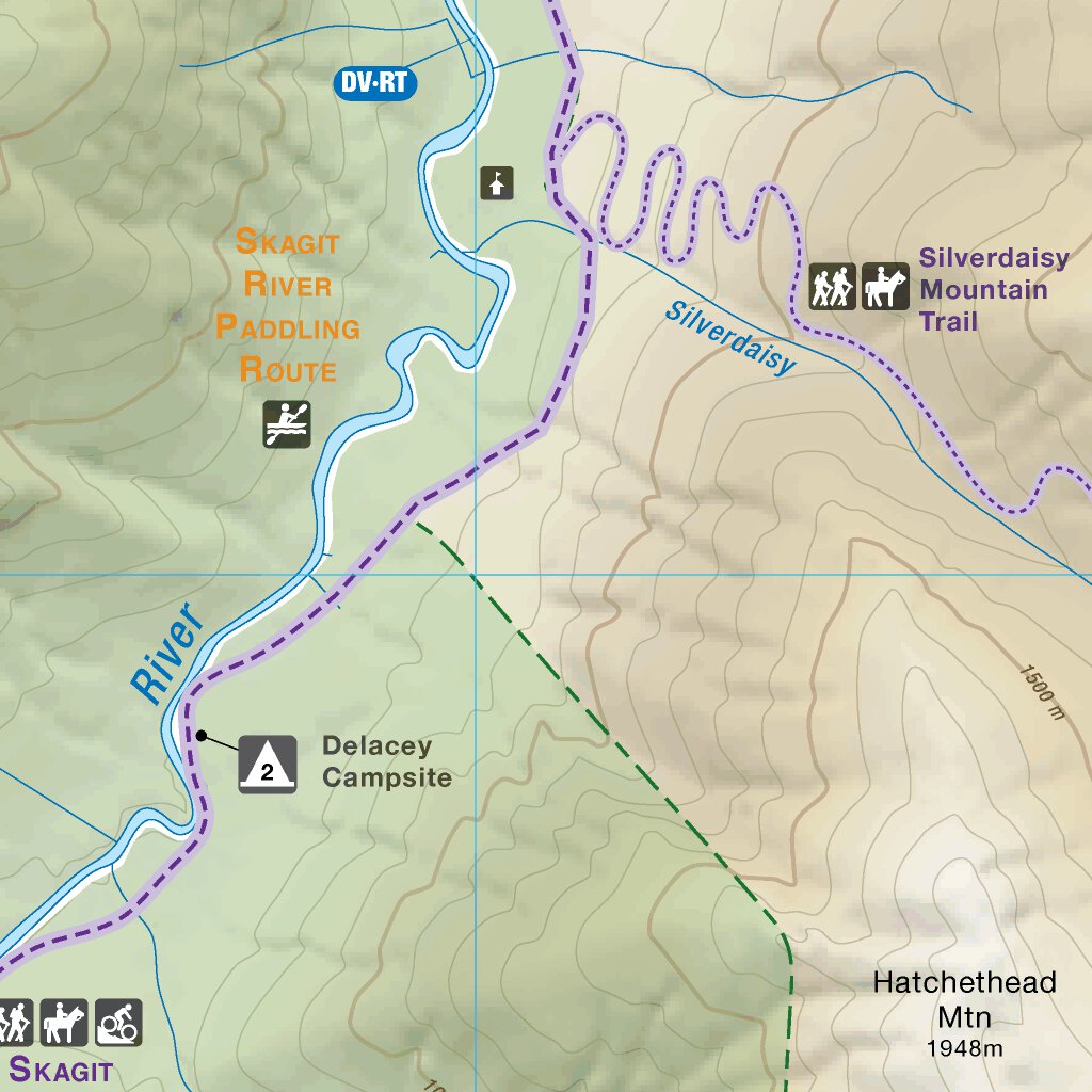manning park trails map
