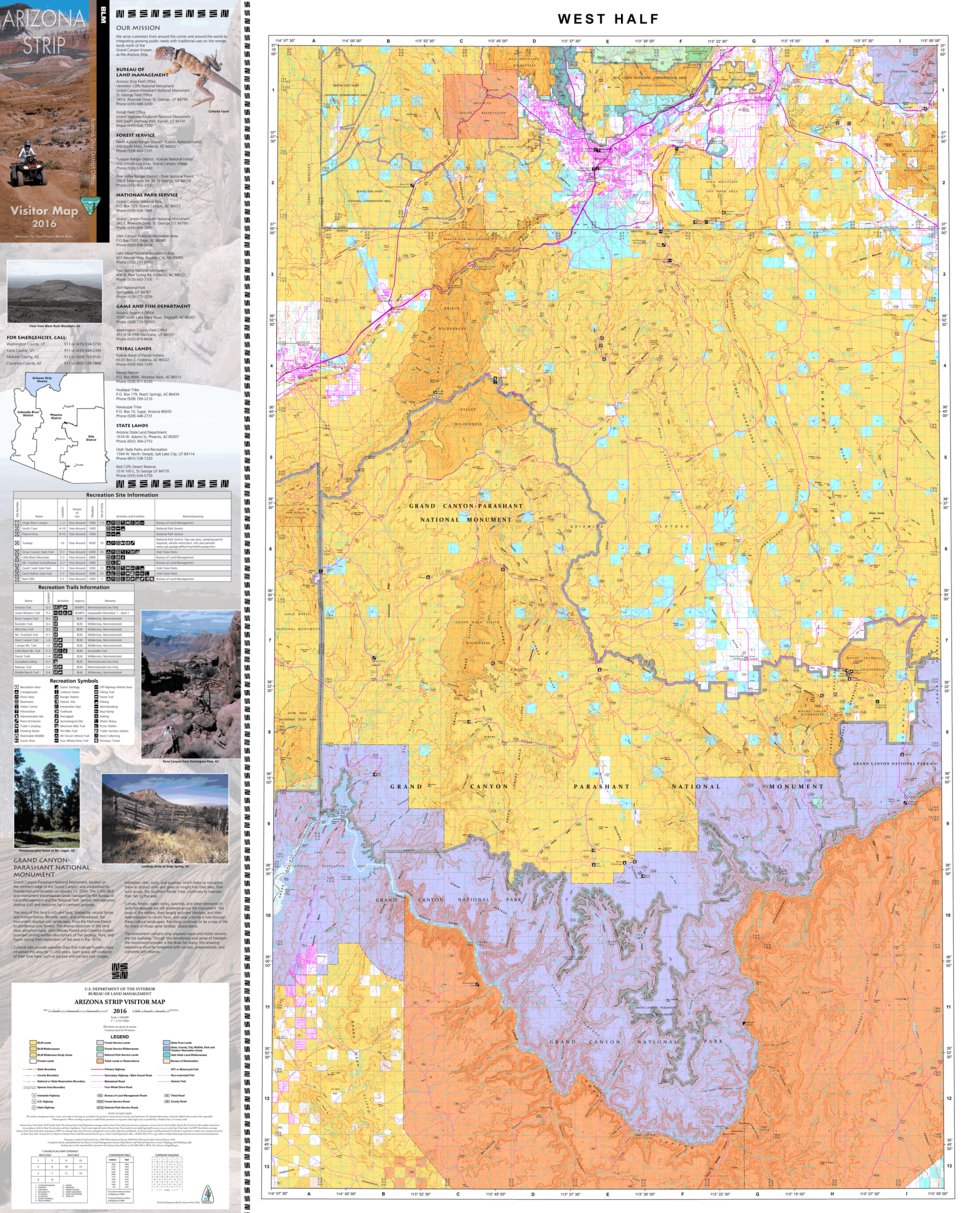 Arizona Trust Land Map Overlays
