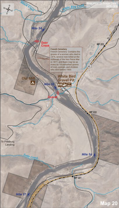 Lower Salmon River Map Lower Salmon River Map 20 - Bureau Of Land Management - Idaho - Avenza Maps