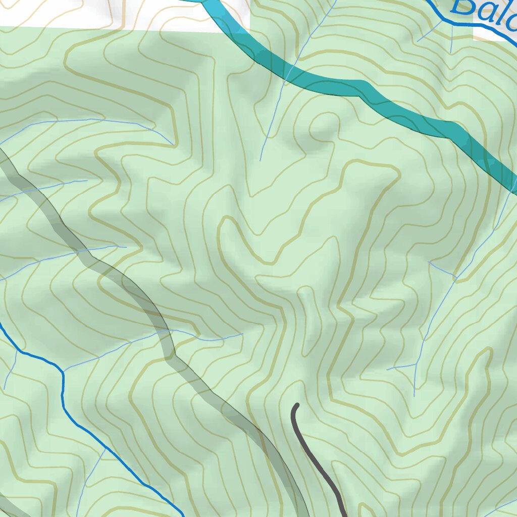 Bald Mountain Creek Oregon Map Bald Mountain Creek Wild And Scenic River - Bureau Of Land Management -  Oregon - Avenza Maps
