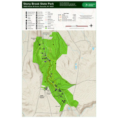 Stony Brook State Park Trail Map New York State Parks Avenza Maps