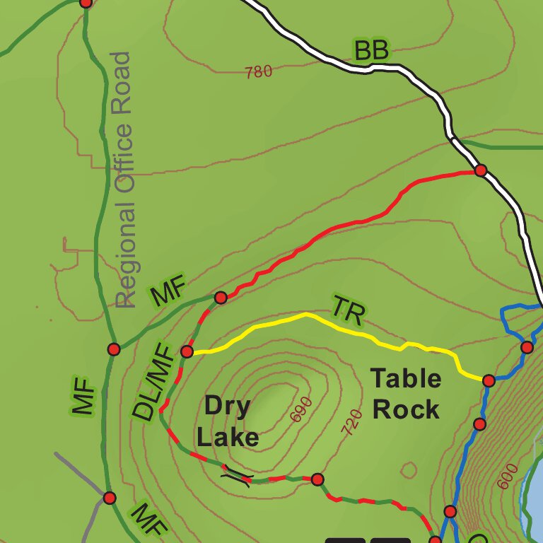 Clark Reservation Trail Map Clark Reservation State Park Trail Map - New York State Parks - Avenza Maps