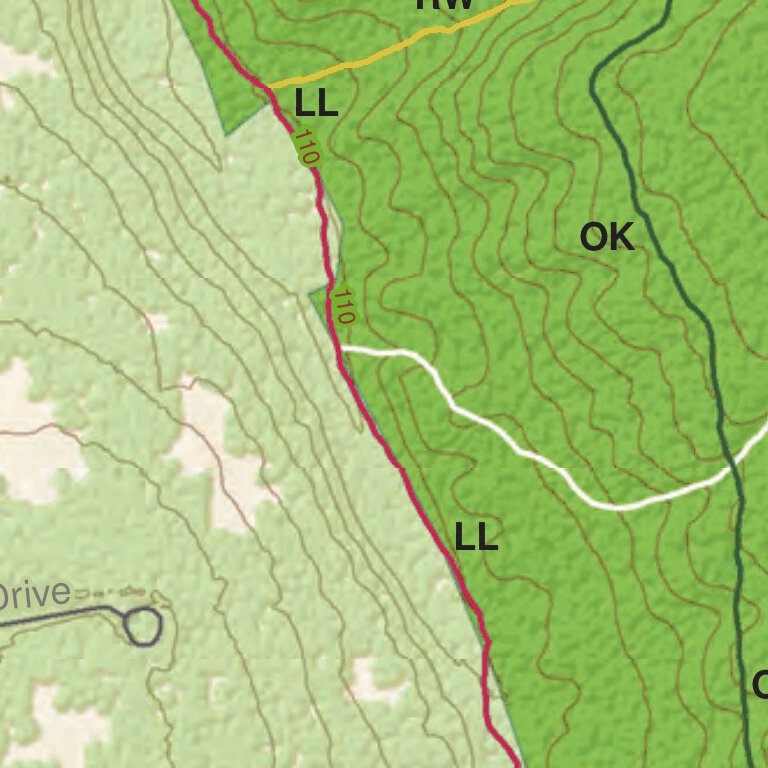 Planting Fields Arboretum Map Planting Fields Arboretum Trail Map - New York State Parks - Avenza Maps