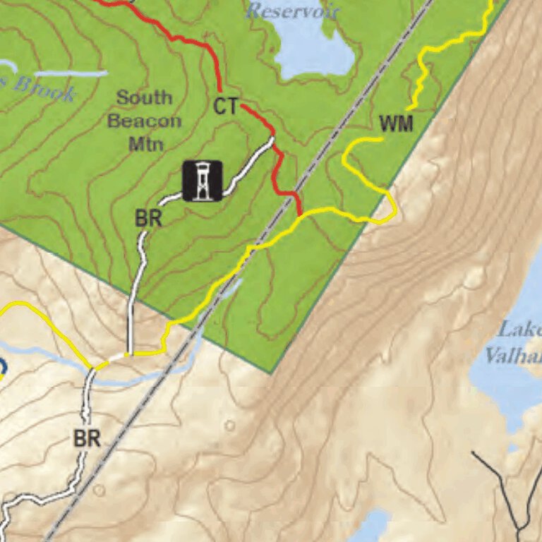 Hudson Highlands Trail Map Hudson Highlands State Park Trail Map North - New York State Parks - Avenza  Maps