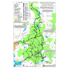 Pachaug State Forest Trail Map Pachaug State Forest - State Of Connecticut Deep - Avenza Maps