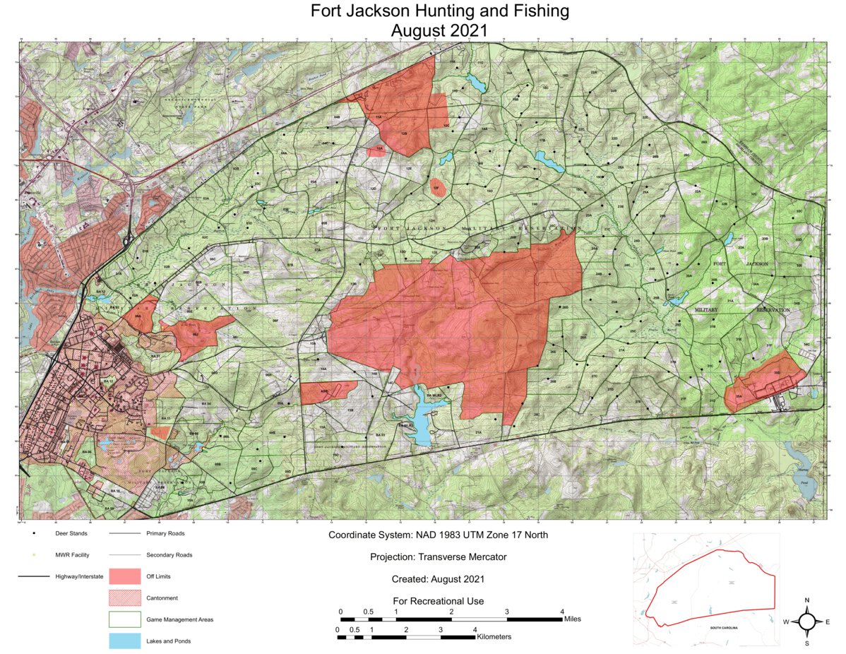 Fort Jackson Hunting and Fishing iSportsman ASciS Solutions