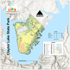 Claytor Lake Fishing Map Claytor Lake State Park - Virginia State Parks - Avenza Maps