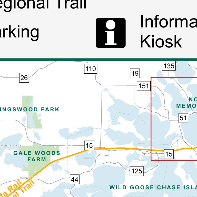 Dakota Rail Trail Map 2025