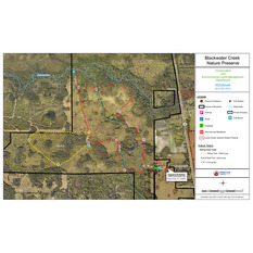 Blackwater Creek Trail Map Blackwater Creek Nature Preserve Trail Map - Hillsborough County  Conservation And Environmental Lands Management - Avenza Maps
