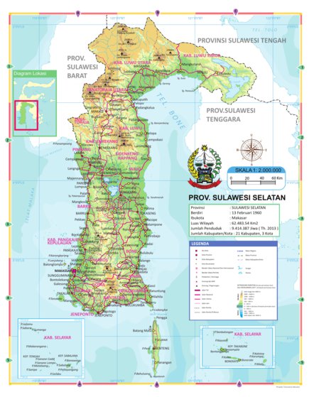 Skala Peta Indonesia 2019 - Moa Gambar
